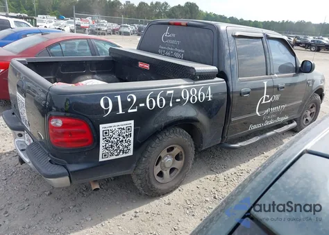 2003 Ford F-150 Lariat/Xlt из США, поврежденный, VIN 1FTRW07L23KB69130